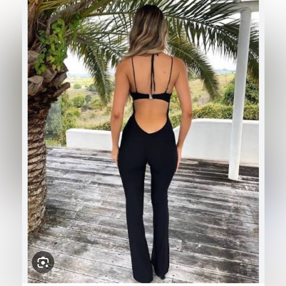 Outcast Clothing Hana Jumpsuit in black size xs - Picture 2 of 11